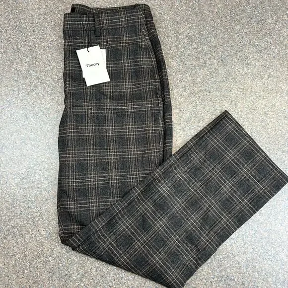 Theory Straight Wool Pant NEW size 6